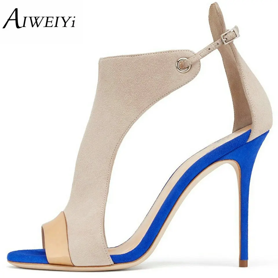 casual high heel sandals