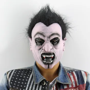 

Mask Halloween Horror Cosplay Scary Vampire Realistic Latex Mask Decoration Props for Adults