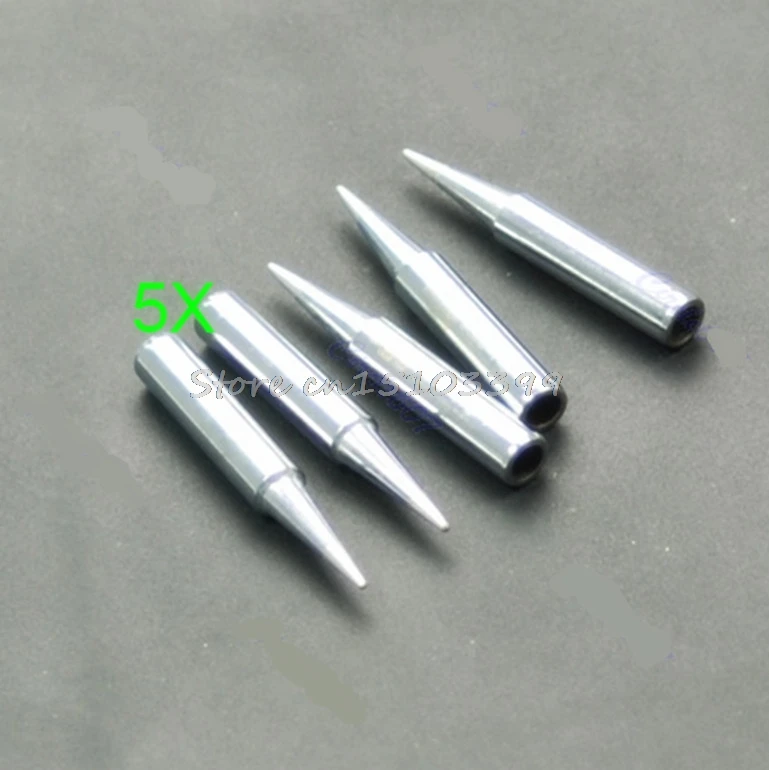 

5Pcs Replace Replaceable 900M-T-B 936 Pencil Soldering Solder Iron Tip Drop Ship