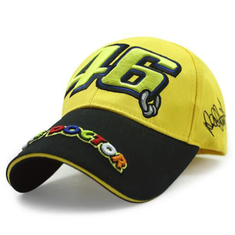 Prix pour 2016 Nouveau Coton 100% D'origine rossi VR46 cap MotoGP F1 Racing casquettes Baseball Casquettes de Sport Automobile Moto Soleil Chapeaux casquettes de golf Prix pour 2016 Nouveau Coton 100% D'origine rossi VR46 cap MotoGP F1 Racing casquettes Baseball Casquettes de Sport Automobile Moto Soleil Chapeaux casquettes de golf
