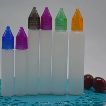 

Hot 500pcs NEW 100% Dropper Bottle 30ml Plastic liquid Bottles Empty Eye Liquid bottle 30ml Electronic Pinhole Oil Russian