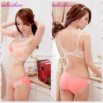 

Underclothes Brand Underwear Women Bras B C cup Lingerie set Sexy Deep V Lace Bras Thick Padded Push-up Underwear Fashion Bras