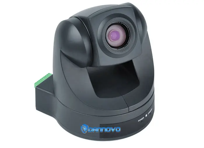 DANNOVO اللون PTZ الفيديو كونفرنس كاميرا سوني كاميرا CCTV 18x زووم بصري ، AV و S-الفيديو الناتج ، RS485/232/422 ، التحكم عن بعد