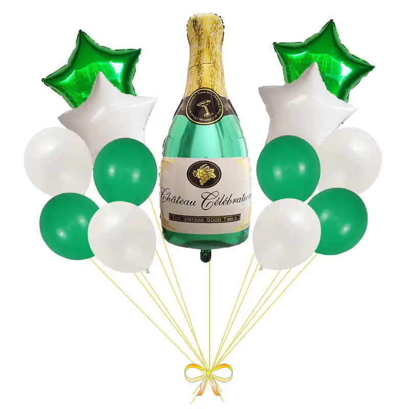 13 шт. шампанское вино чашки виски шары 30 лет с днем рождения Юбилей украшения подарок надувной баллон