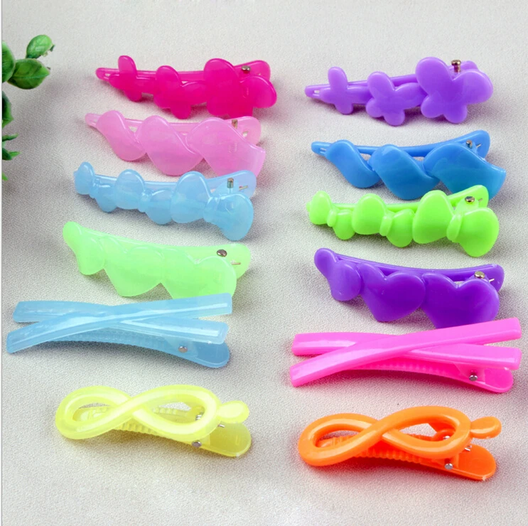 Buy Wholesale kid hair clips multicolors charms simple