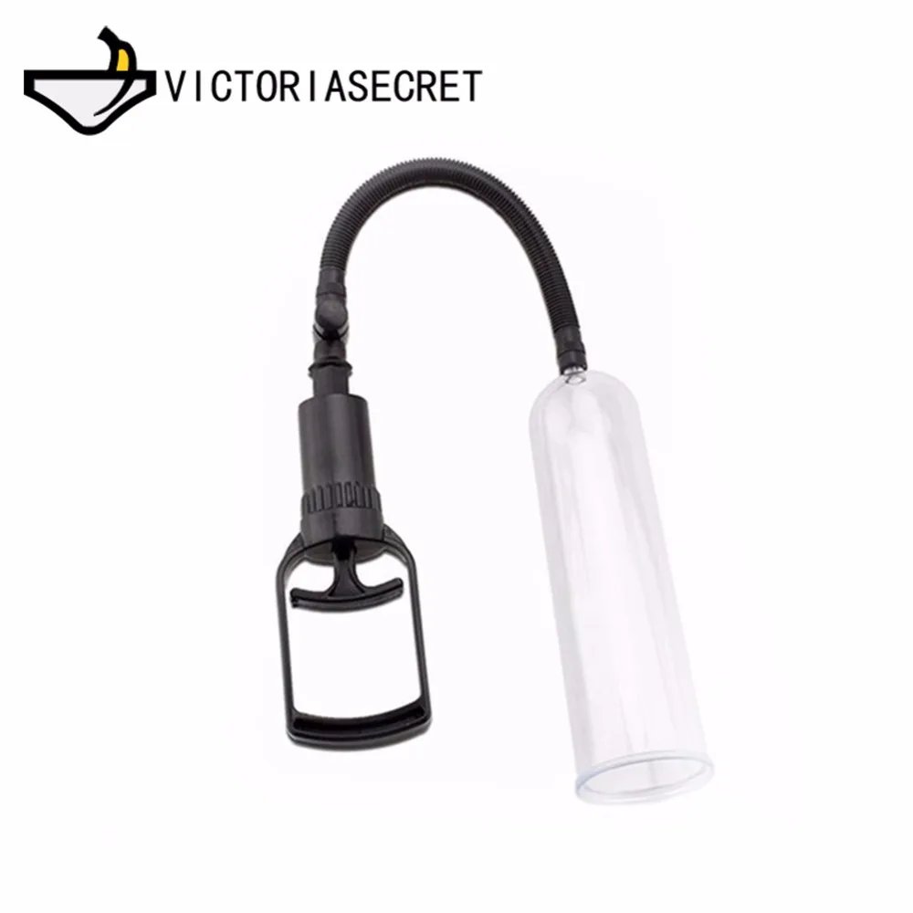 Penis Pump Vacuum Male Penis Pump Enlargement Sucking Vacuum Sleeve Adult Sexy Product  Manual Pump Sex Toy For Men Masturbator