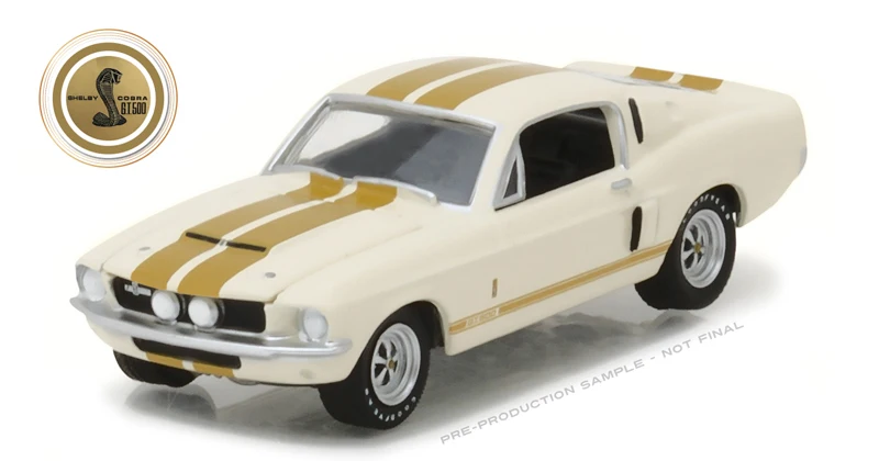 

Green Light 1:64 1967 Shelby GT500 - 50th Anniversary boutique alloy car toys for children Model original box freeshipping
