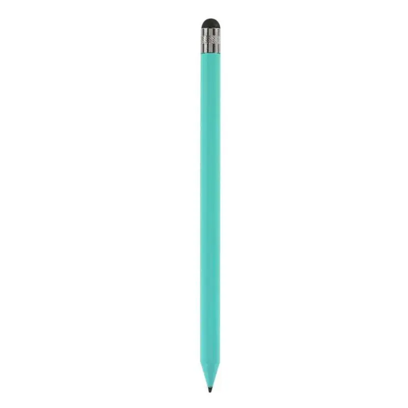 Ретро Круглый тонкий наконечник сенсорный экран ручка Емкостный Стилус Замена для iPad iPhone мобильные телефоны аксессуары для планшетов - Цвет: Зеленый
