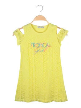 

MISS IMAGE short-sleeved off shoulder Dress