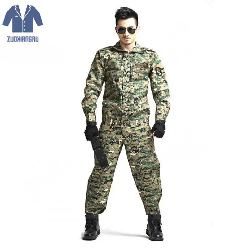 

Army Cs Camouflage Tactical Airsoft Uniform Jungle Camouflage Suit Tactical Soldier Combat Jacket Military Clothing Set