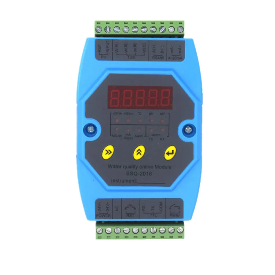 

BSQ-2018 Transmitter Conductivity Meter PH Controller Electrode Relay Alarm Output