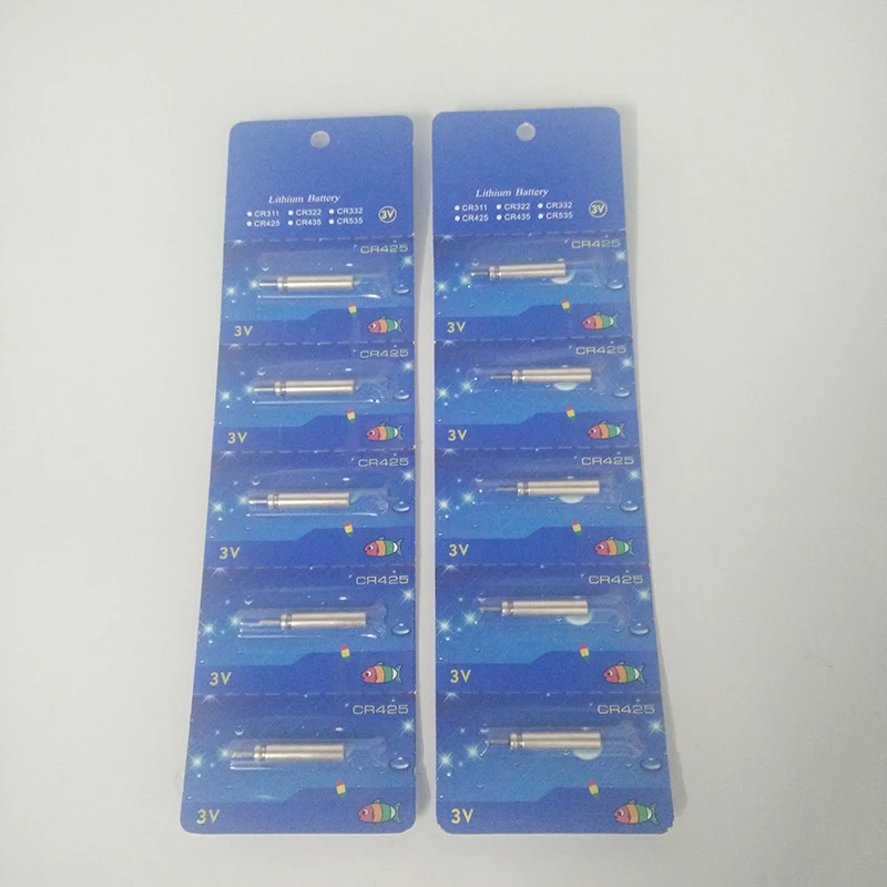 Аккумуляторная батарея CR425 5 шт./10 шт. 3 в зарядное устройство USB для использования