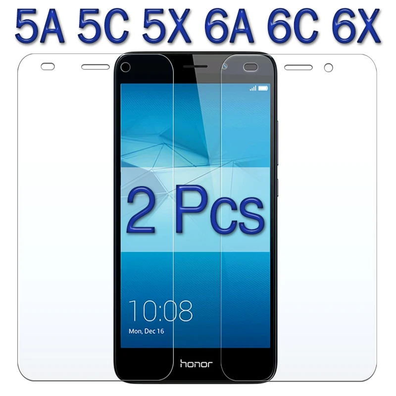 

Screen Protective Glass For Honor 5C 5A 6C 6A 6X 5X Cover Protector 2 Pcs On 5 6 X C A Honor5C A5 A6 X5 X6 C5 C6 Tremp Glas Film