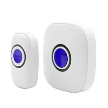 Беспроводной дверной звонок пульт дистанционного управления система оповещения Интеллектуальный домашний дверной звонок длинный диапазон водонепроницаемый электрический дверной звонок