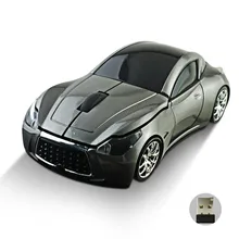 2,4 ГГц Беспроводная оптическая мышь Форма автомобиля мыши+ USB приемник для ПК ноутбука JR предложения