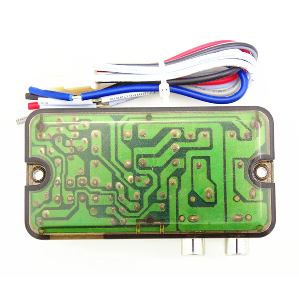 12 V estéreo de alta a baja con interruptor de alta frecuencia Función de retardo amplificador estéreo de coche Subwoofer convertidor de baja frecuencia 12 V estéreo de alta a baja con interruptor de alta frecuencia Función de retardo amplificador estéreo de coche Subwoofer convertidor de baja frecuencia