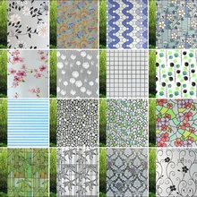 Funlife 80*500 см стеклянная наклейка бумага на окна Прозрачная непрозрачная самоклеящаяся пленка «замороженное стекло» Взрывозащищенная мембранная наклейка