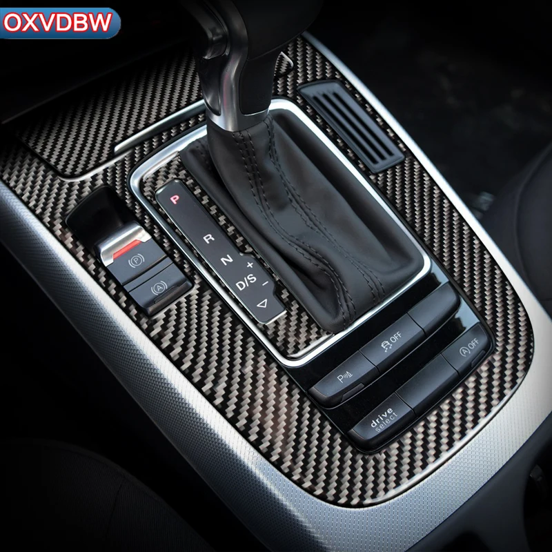 Аксессуары для салона Audi A4 B8 A5 Q5 панель переключения передач из углеродного