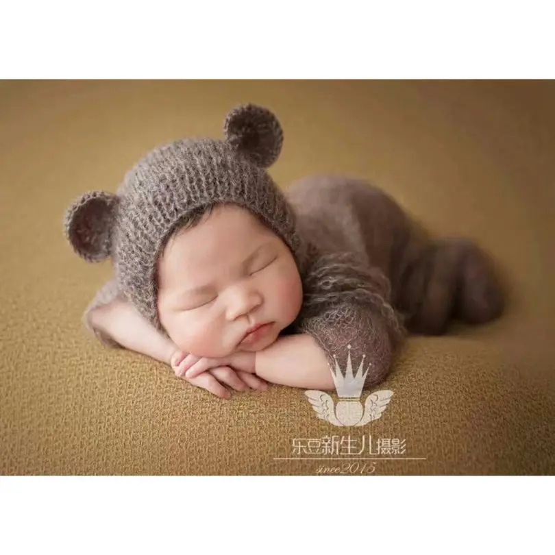 knitted newborn outfit