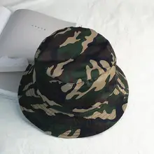 Весенне-летняя новая Двусторонняя камуфляжная шляпа для мужчин и женщин