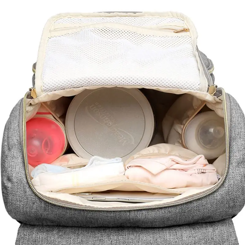 Сумка для подгузников для мам и пап, сумка для детских подгузников, рюкзак для путешествий с подвесным крючком для коляски