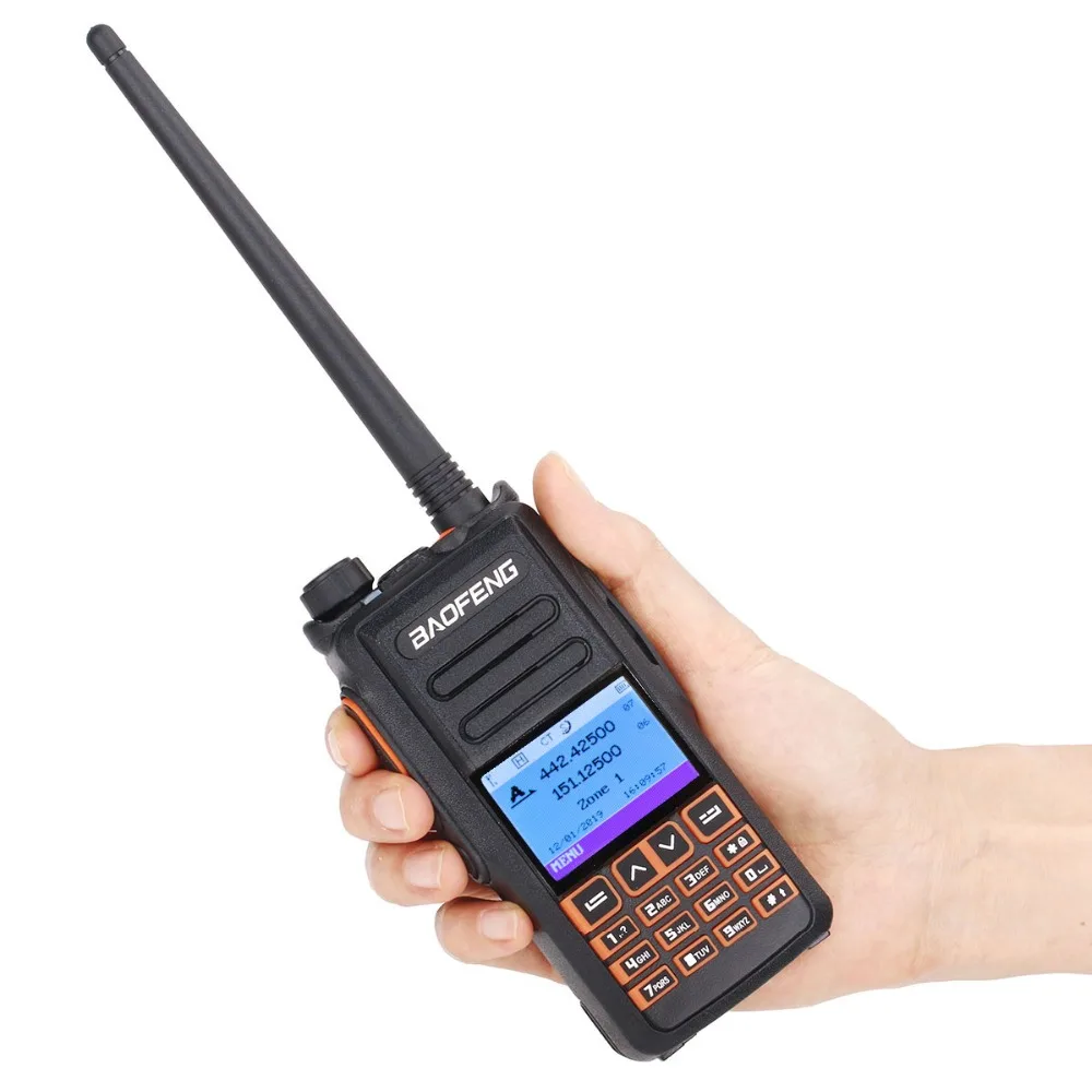 2 шт. BaoFeng DM-X DMR цифровая рация с GPS Запись голоса УКВ двухдиапазонный 136-174 и 400-470 МГц до DM-1702 DM1702 радио