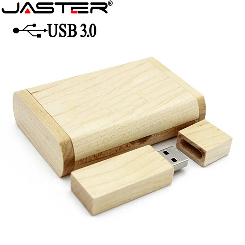 JASTER USB 3,0(более 10 шт. бесплатный логотип) деревянный usb флеш-накопитель карта памяти Флешка 8 ГБ 16 ГБ 32 ГБ 64 Гб фотография свадебный подарок