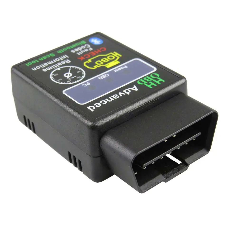 Расширенный HH OBD ELM327 Bluetooth V1.5 OBD2 ELM 327 автомобильный диагностический сканер для