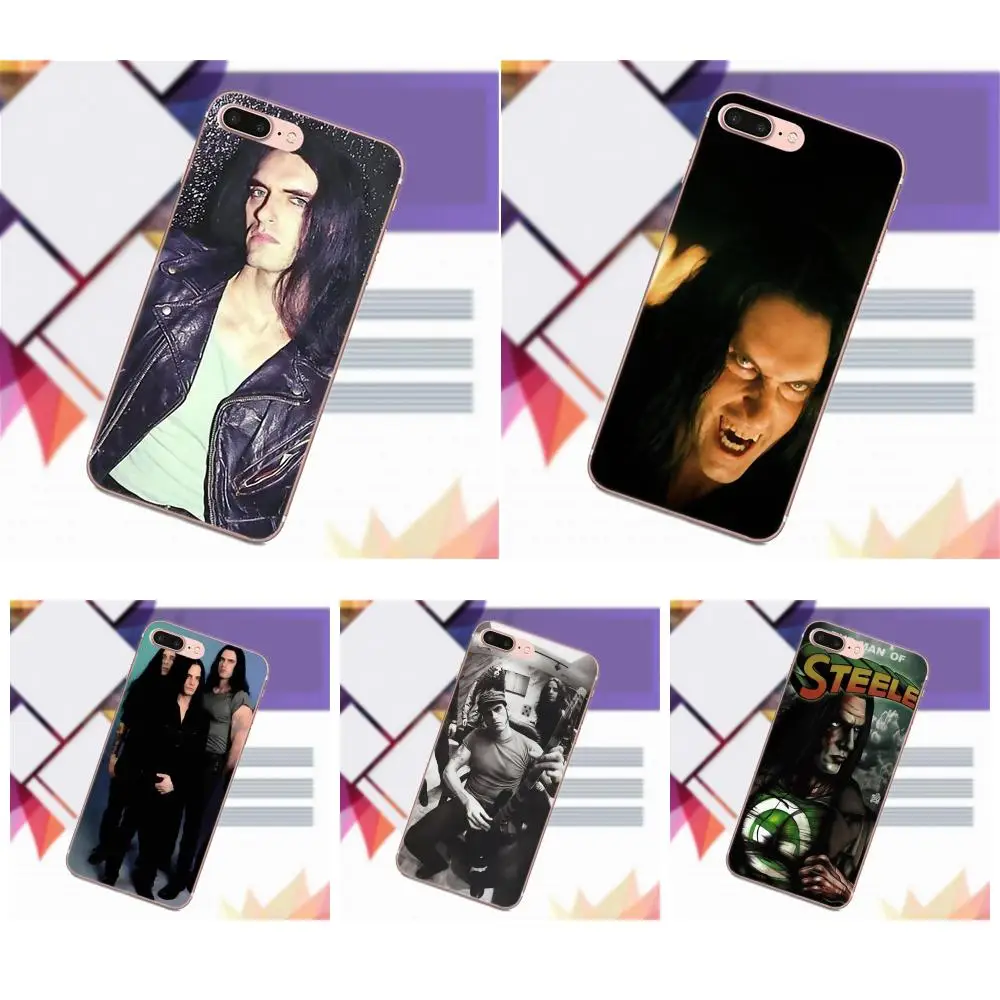 

Type O Negative Metal Band TPU Cellphone Transparent For Galaxy Alpha Core Prime Note 4 5 8 S3 S4 S5 S6 S7 S8 S9 mini edge Plus