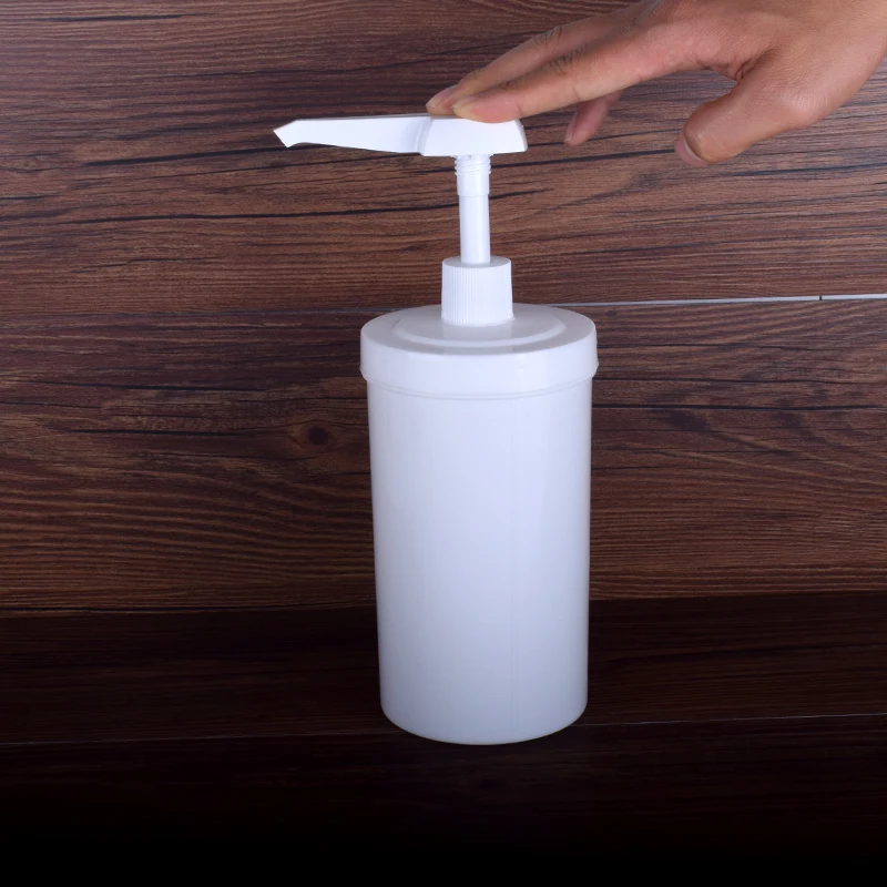 

Hand press syrup pump used by KFC Quantitative Syrup pump bottle Press 15ml/30ml each time