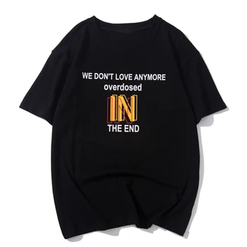 

T-shirts Men 2019 Summer Cotton Casual Don't Talk Any More Print Harajuku Streetwear Tops Tees Hip Hop Short Sleeve