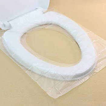 

50Pcs/Pack Eco-friendly Disposable Toilet Seat Cover Mat 100% Waterproof Toilet PaperPad For Travel/Camping Bathroom Accessories