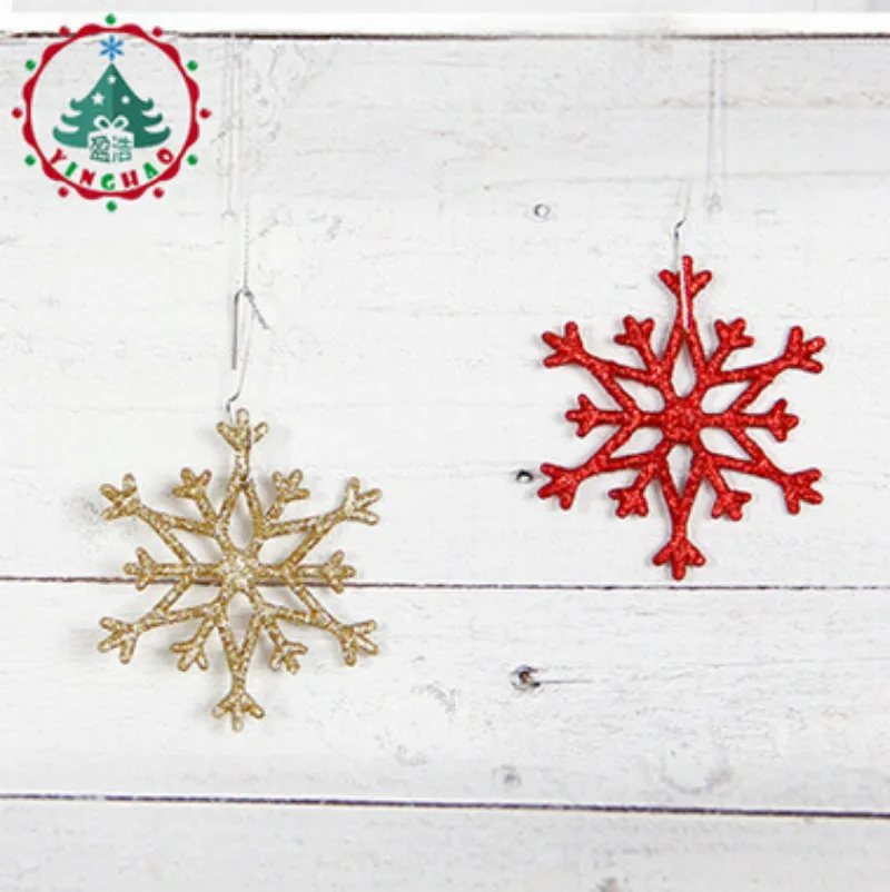 Adornos Navidad Navidad 7X8 см искусственный снег и снежинки Рождественские украшения для дома Рождественская елка украшения