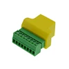 Connecteur RJ45 femelle à 8 broches, 1 pièce, adaptateur de Terminal à vis, séparateur RJ45 pour accessoire CCTV DVR ► Photo 2/6
