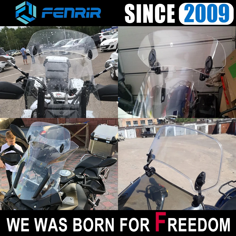 Ветрозащитный экран для мотоцикла ветровое стекло royal enfield honda vfr 800 goldwing 1800 shadow 750