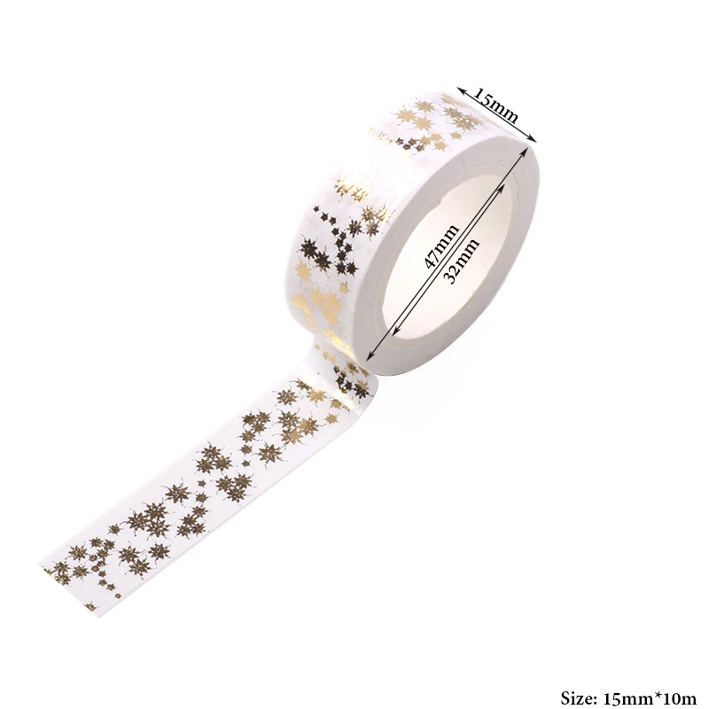 Лента из фольги AAGU треугольная в горошек 5 шт./лот|tape office|design washi tapewashi tape |