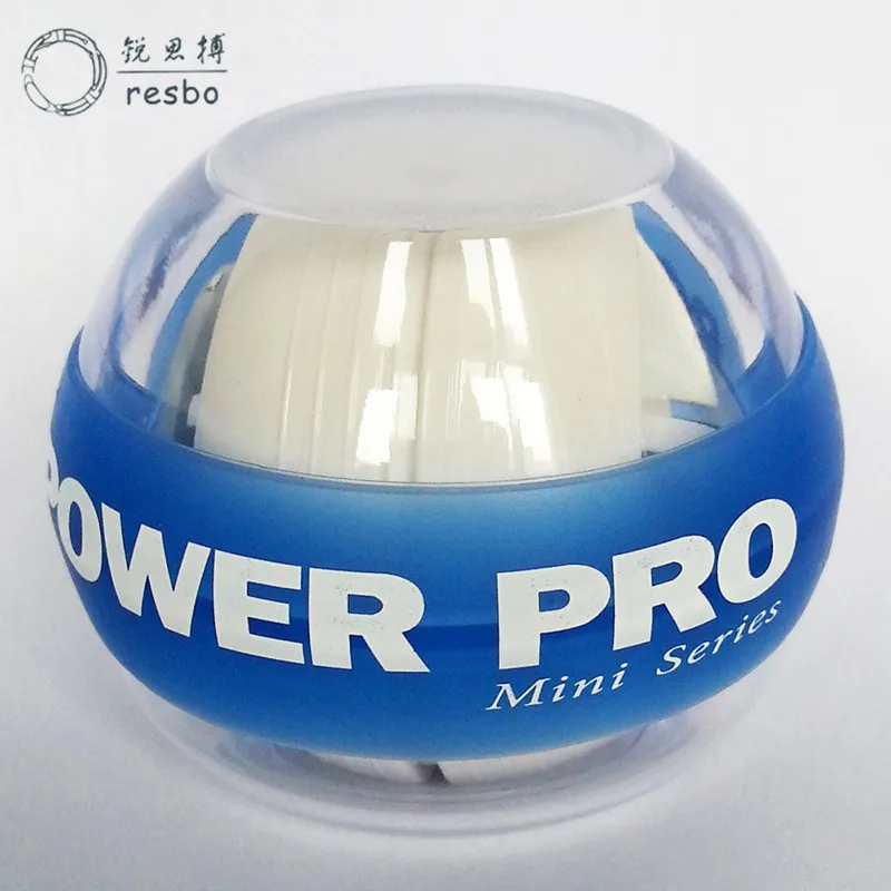 Resbo New Mini Gyroscope Workout Wrist Arm Green Hand Muscle Force Power Exercise Strengthen Ball Trainer Fitness Equipment