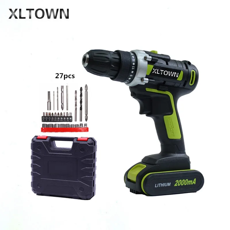 

XLTOWN 21V electric screwdriver household cordless electric drill power tools Rechargeable electric screwdriver