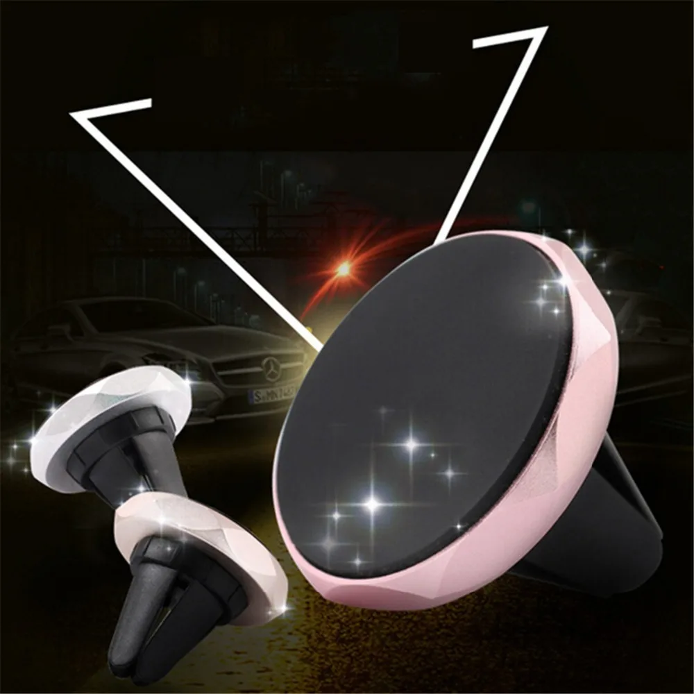 

Universal Magnetic Car Phone Mount Holder for iPhone Mobile Phone Magnet Stand for Xiaomi Huawei GPS Car Bracket Air Vent