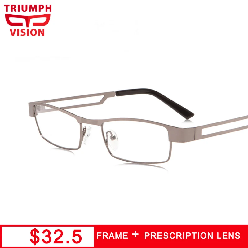 TRIUMPH VISION Square Business Type Computer Glasses Prescription Cool Design Eyeglasses