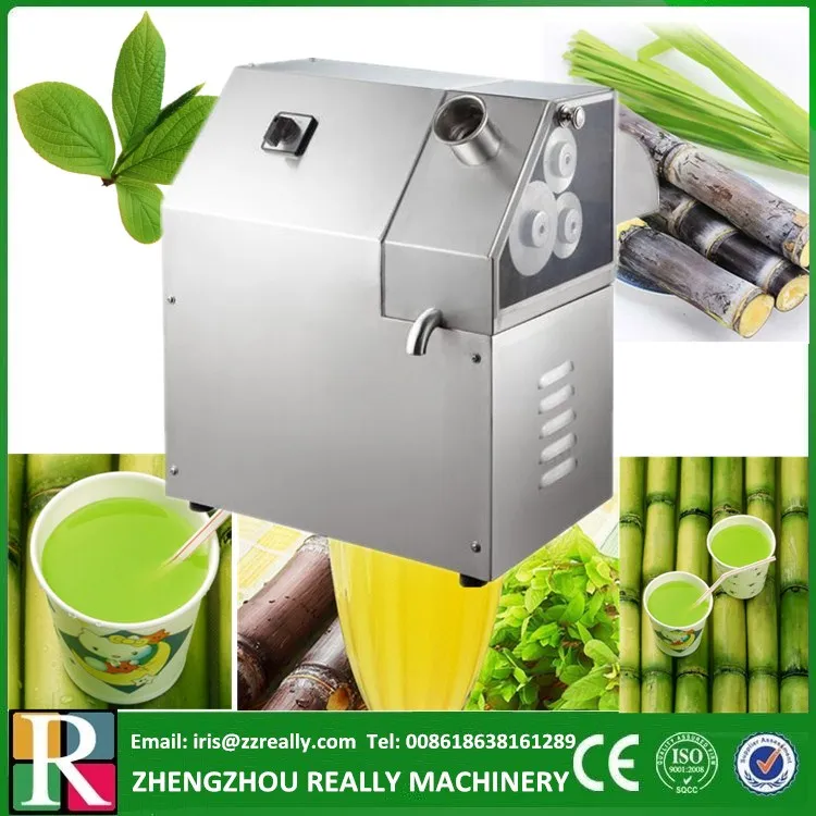 RL 100A 3 rollers fine copper motor electric sugar cane juicer