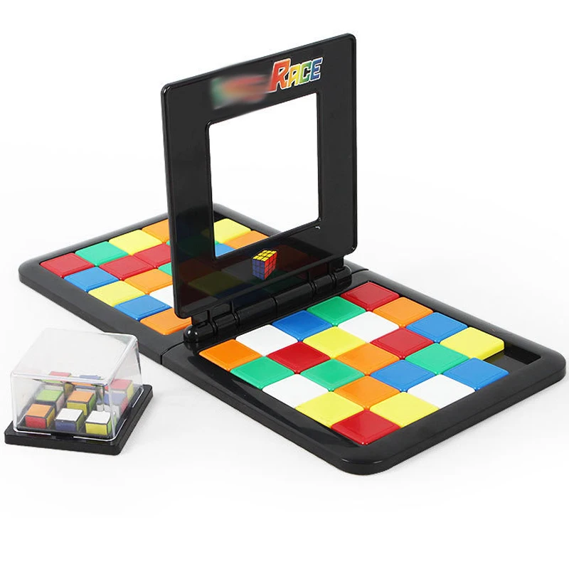 

New Fidget Magic Cube 3D Magic Blocks Game Kids Education Toys Race Board Game Blocks For Kids Funny Game Birthday Gifts