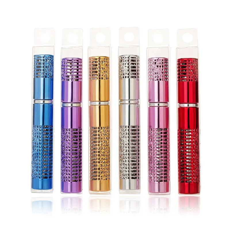 

5ml Mini Refillable Empty Atomizer Perfume Bottle Scent Pump Spray Case Travel Parfum Cosmetic Containers Airless Pump