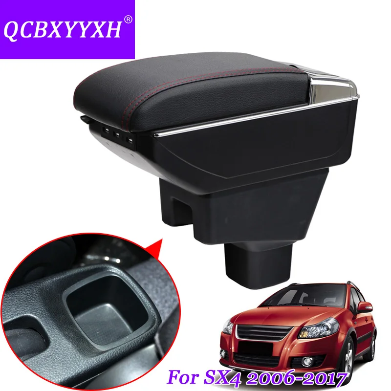 Buy QCBXYYXH Car Armrest Box For SUZUKI SX4 2006 2017