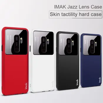 

IMAK JAZZ LENS For Samsung Galaxy S9 case S9 Plus Case PC hard back cover highlight mirror texture protective phone shell coque