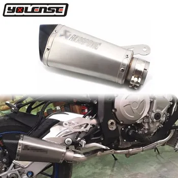 

For BMW S1000RR 2009 2010-2016 S 1000RR S 1000 RR 09-16 Motorcycle Akrapovic Exhaust Carbon Fiber Pipe tail Inlet Inner 61mm