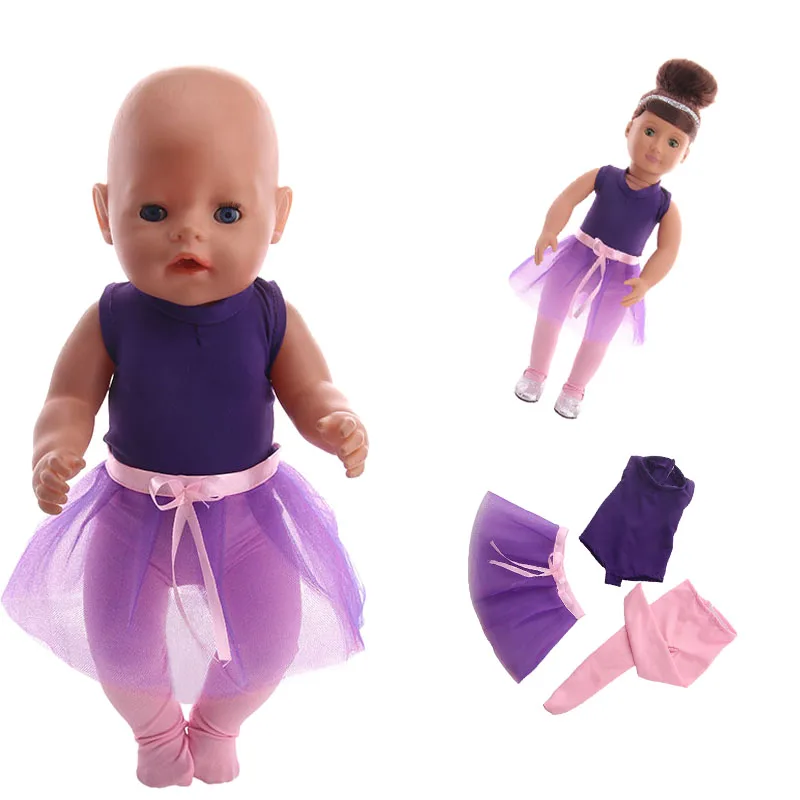 

Luckdoll Christmas Gift Doll Clothes Accessories Clothes + Veil + Tights for 18 Inch American Female Dolls and 43CMBaby Dolls