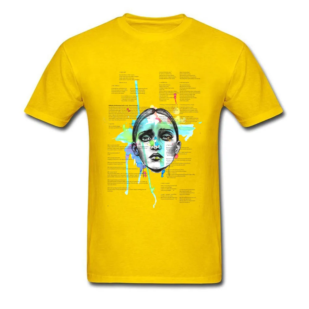100% Cotton Mens Short Sleeve Fairhaven Lost Soul T-Shirt Printed Tops T Shirt Latest Gift O Neck Tops T Shirt Fairhaven Lost Soul yellow