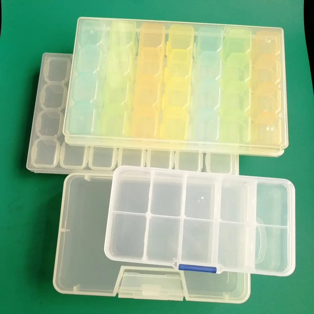 

PHONEFIX 4 Kind Of Accesssories Plastic Box Replacement Container For Mobile Phone Repair Tools