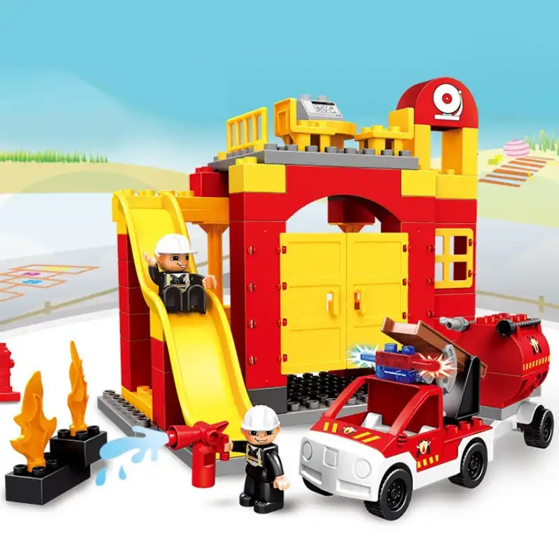lego duplo camion de bomberos